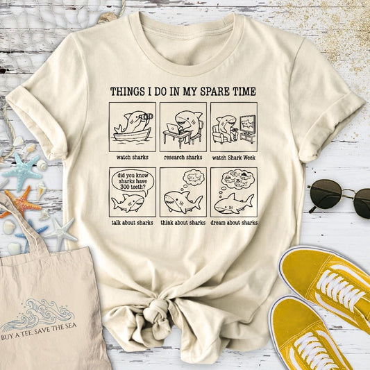 Spare Time, Shark T-Shirt