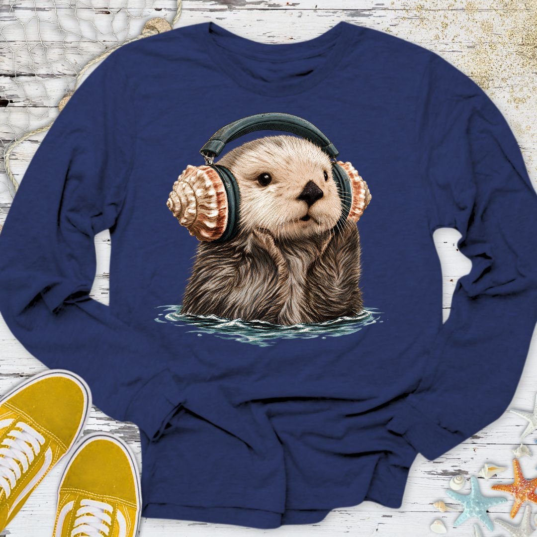 Music Otter Long Sleeve Tee