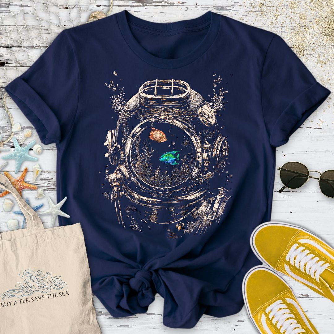 Vintage Diving Helmet T-Shirt