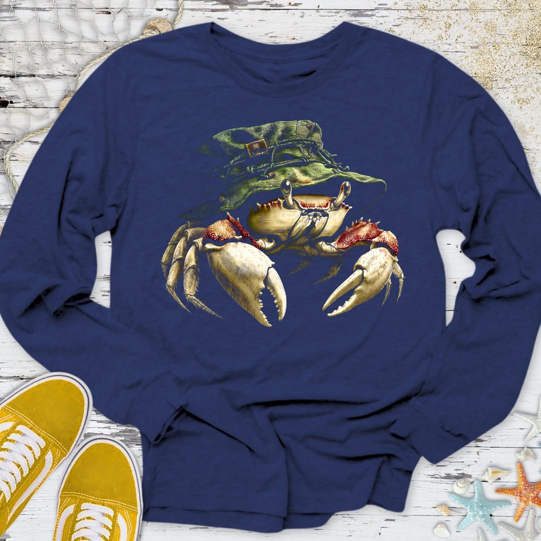 Summer Crab Long Sleeve Tee