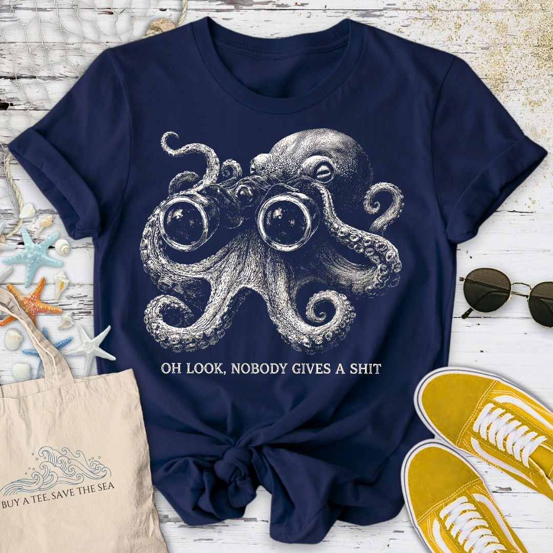 Nobody Gives a S, Octopus T-Shirt