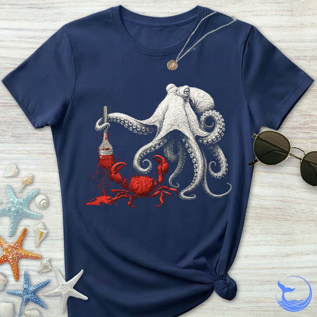 Off To Paint Stuff, Octopus Women's T-Shirt