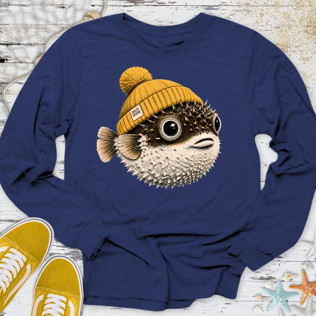 Winter Pufferfish Long Sleeve Tee