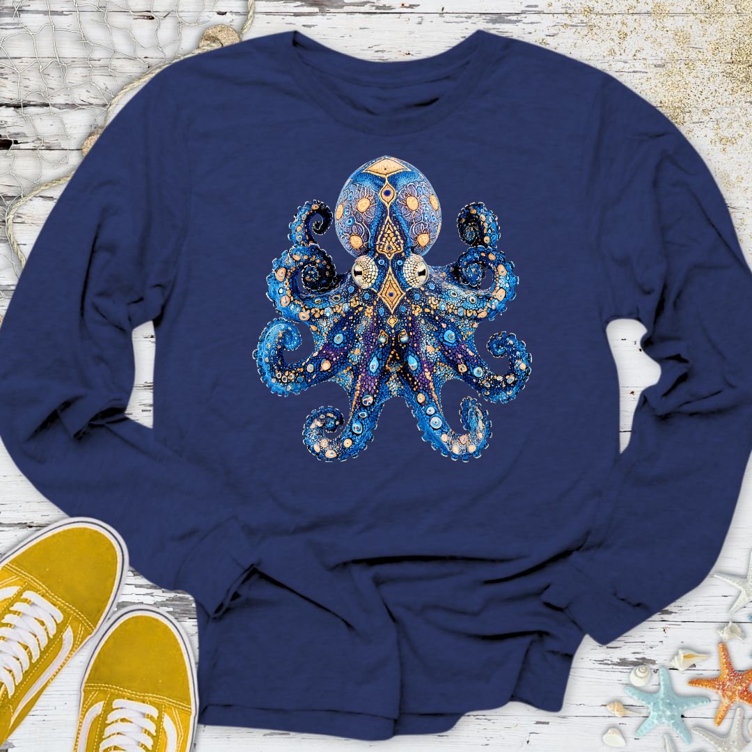 Blue-Ringed Octopus Long Sleeve Tee