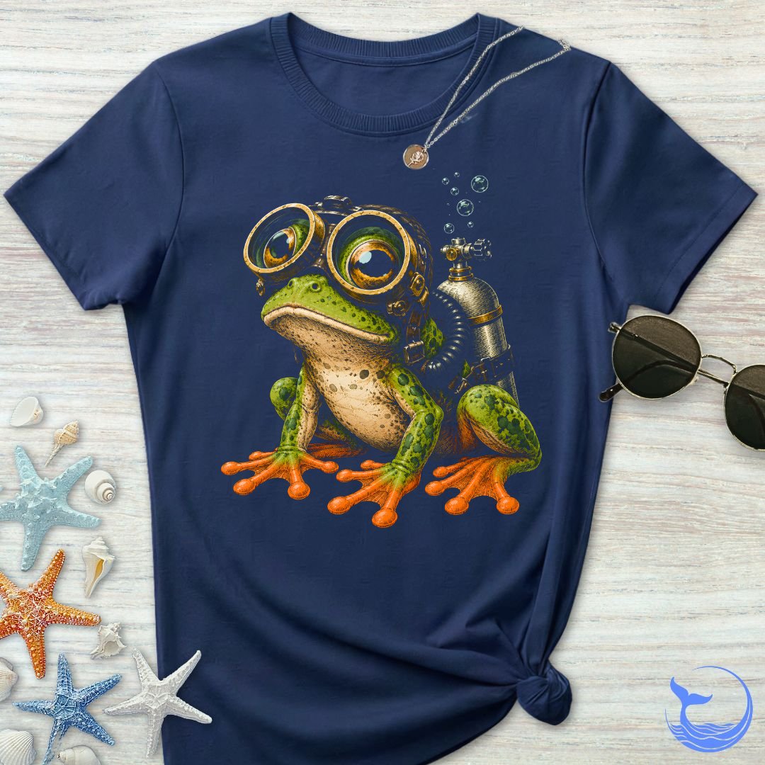 Scuba Diver Frog Women's T-Shirt