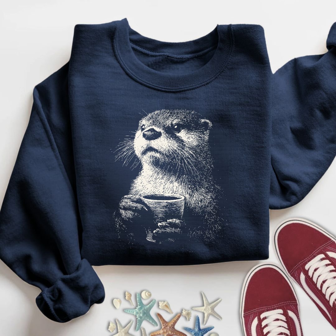 Coffee Otter Sweatshirt