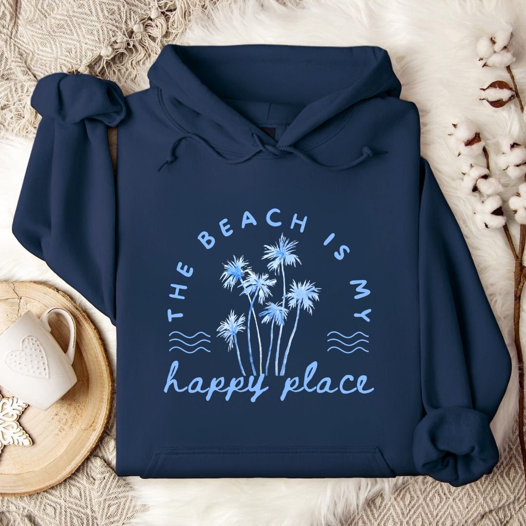 The Beach Is My Happy Place Hoodie