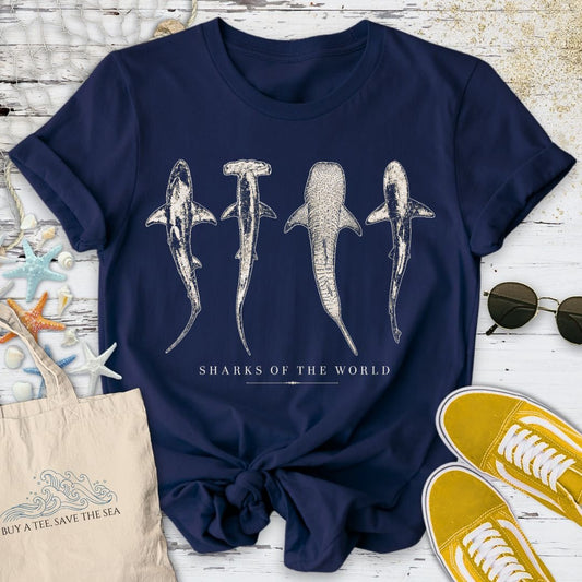 Sharks Of The World T-Shirt