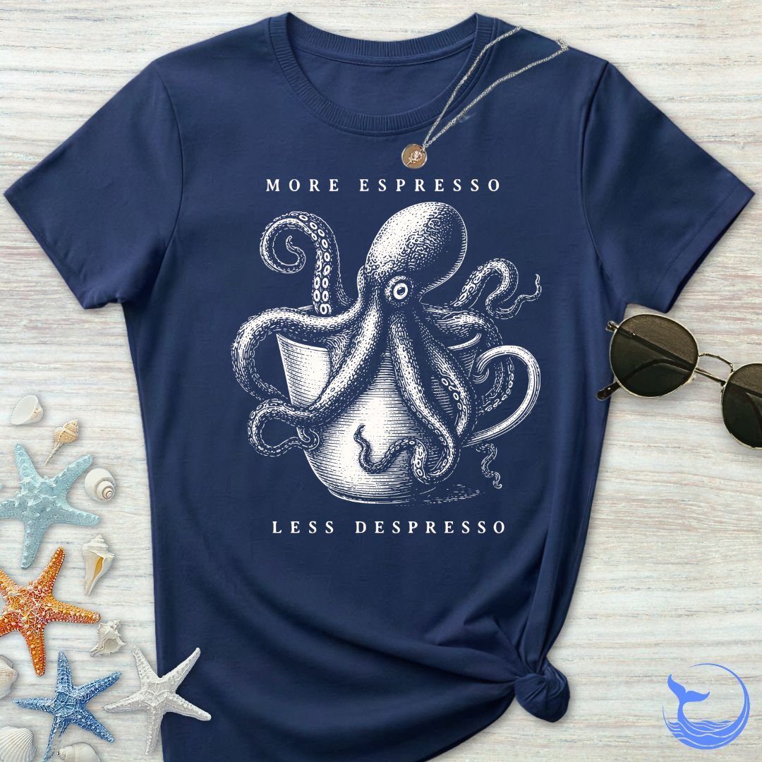 Espresso Octopus Women's T-Shirt