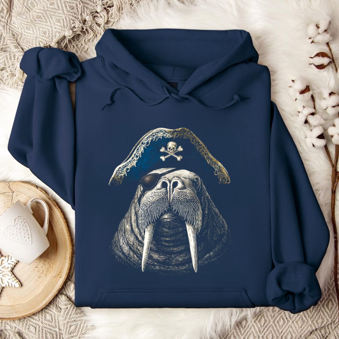Pirate Walrus Hoodie