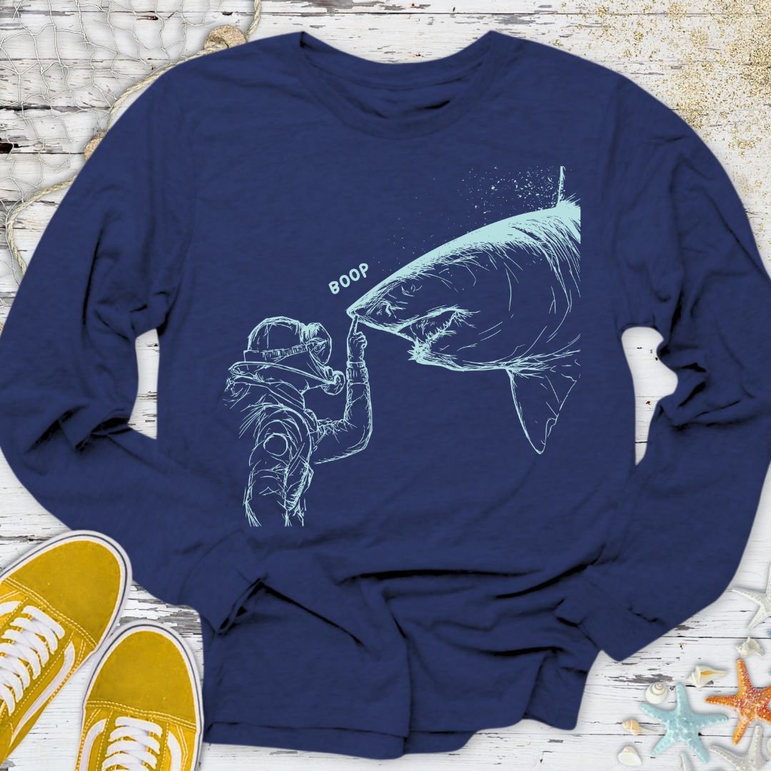 Boop, Shark Long Sleeve Tee