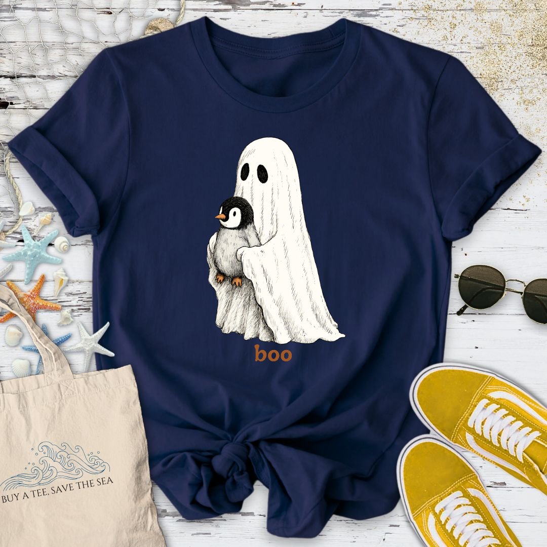 Boo, Ghost & Penguin T-Shirt