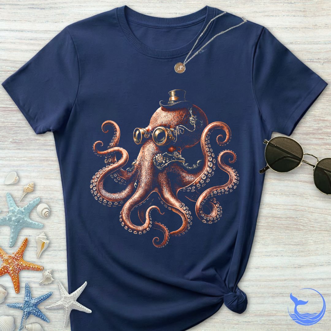 Steampunk Octopus Women's T-Shirt