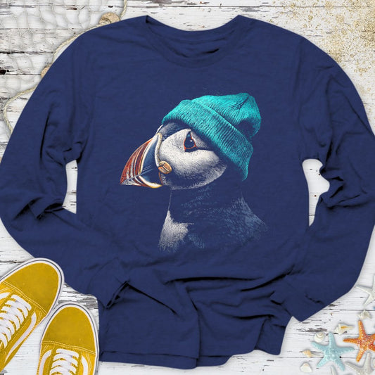 Winter Puffin Long Sleeve Tee
