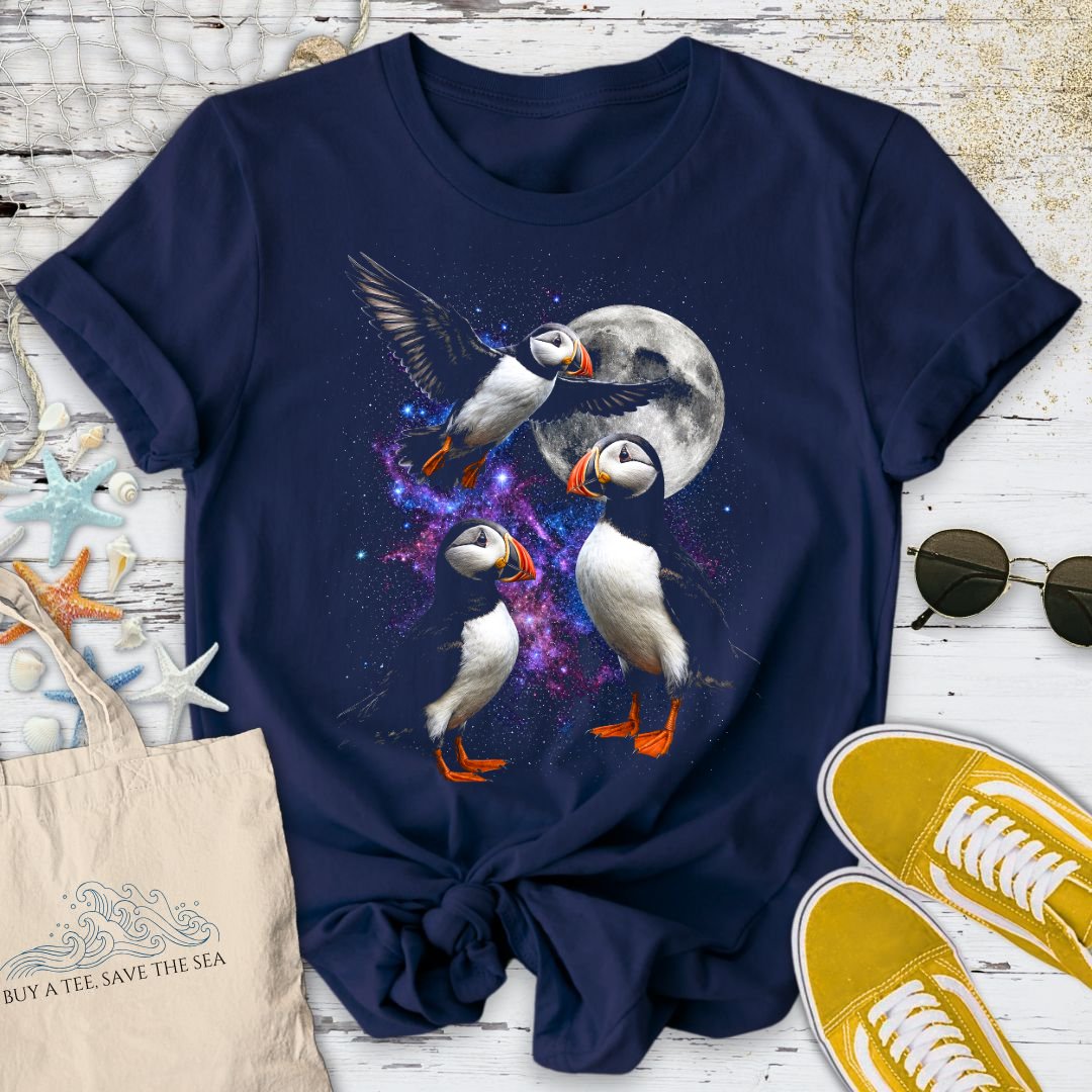 Moon Puffins T-Shirt