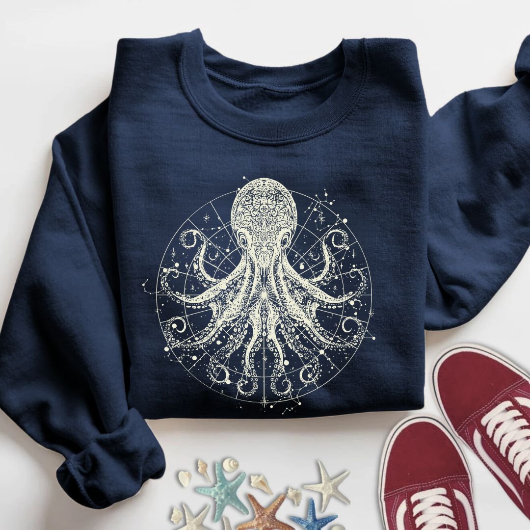 Celestial Octopus Sweatshirt