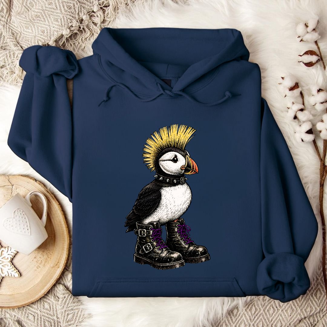 Puffin Punk Hoodie