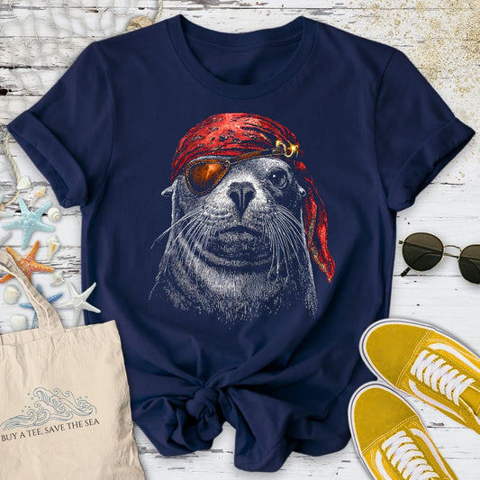 Sea Lion Pirate T-Shirt