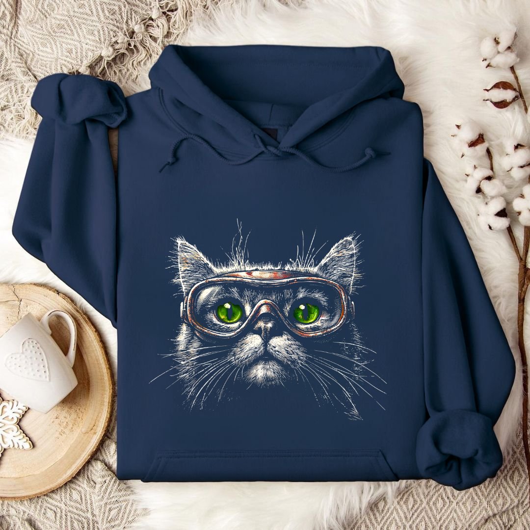 Scuba Cat Hoodie