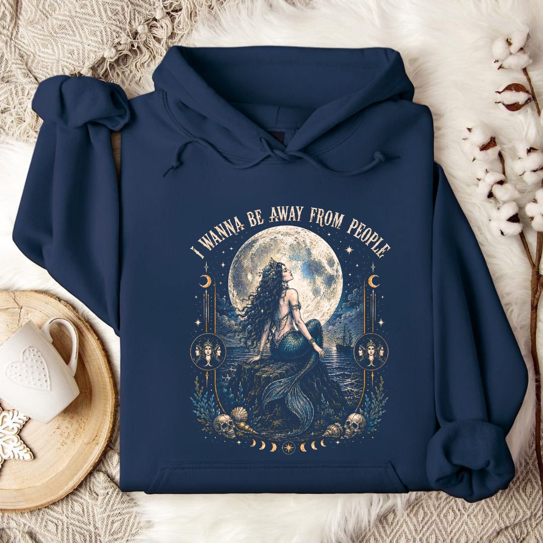 I Wanna Be Away From People Hoodie