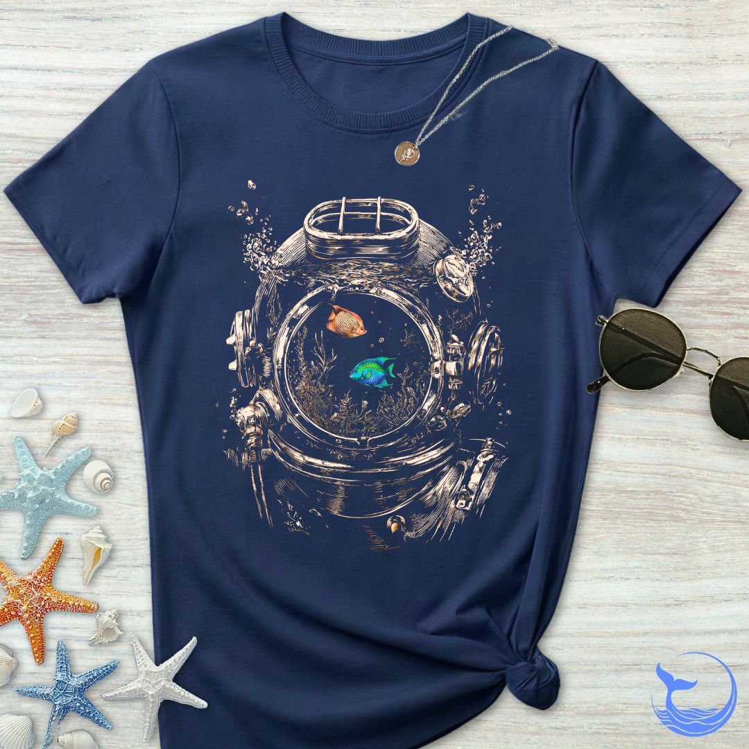 Vintage Diving Helmet Women's T-Shirt