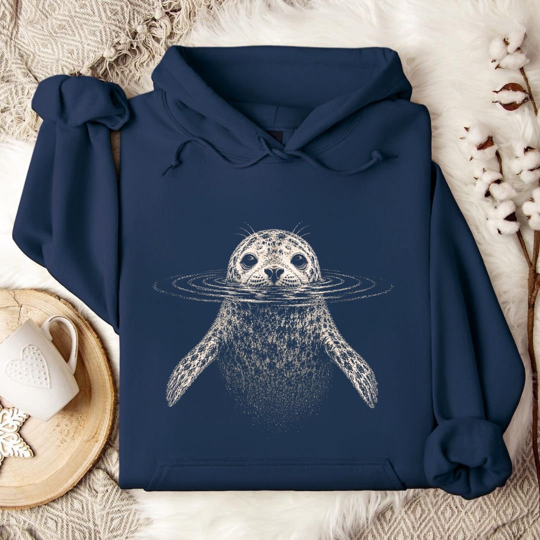 Swimming Seal Hoodie