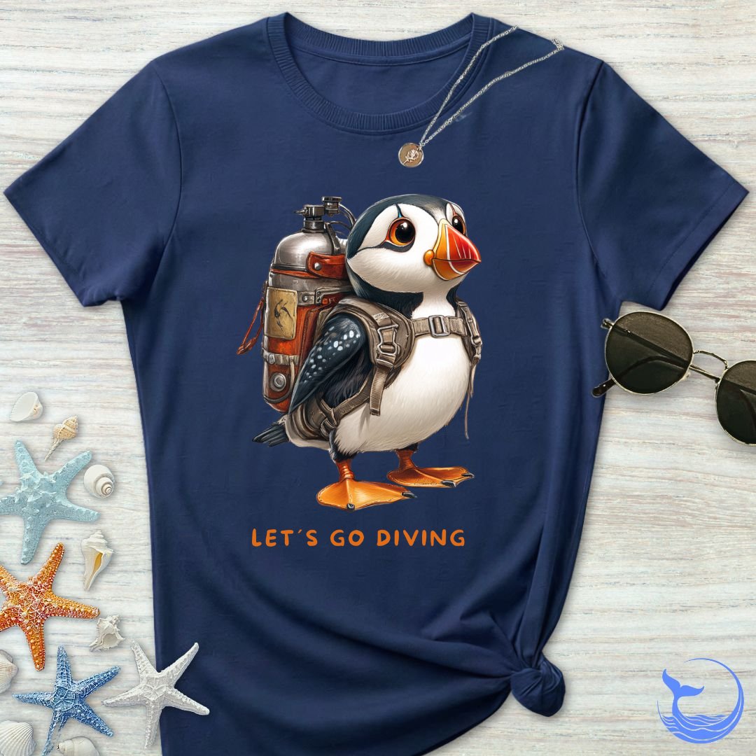 Diving Puffin Women's T-Shirt