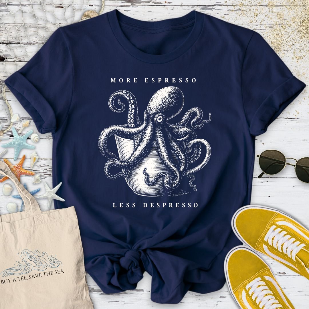 Espresso Octopus T-Shirt