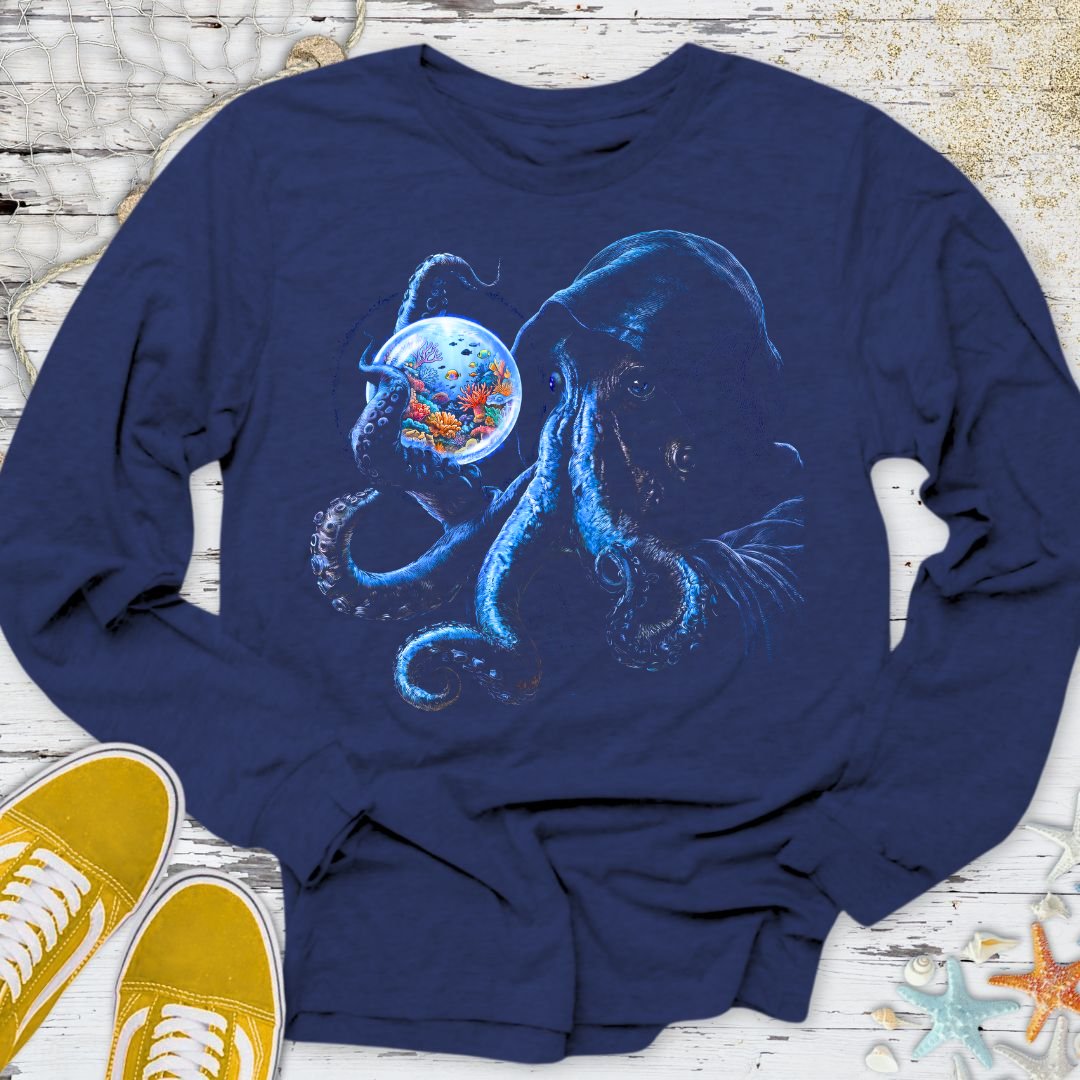 Vision Of Hope, Octopus Long Sleeve Tee