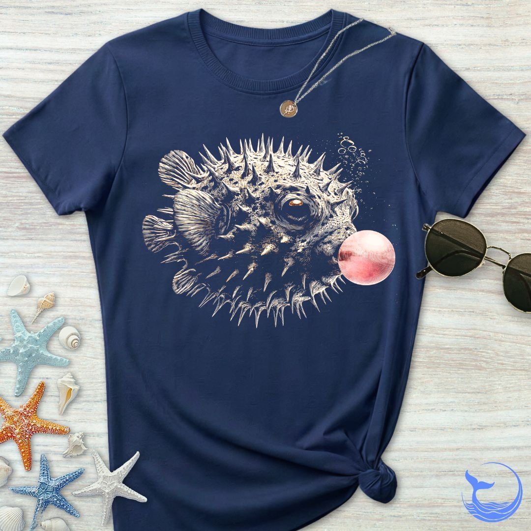 Bubblegum Pufferfish Women's T-Shirt