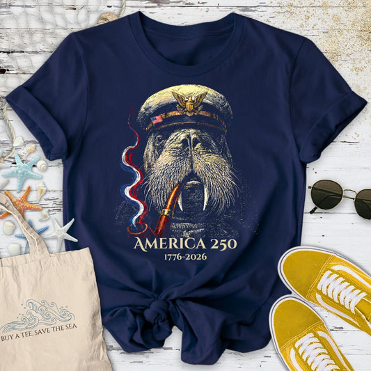 Captain Walrus USA T-Shirt