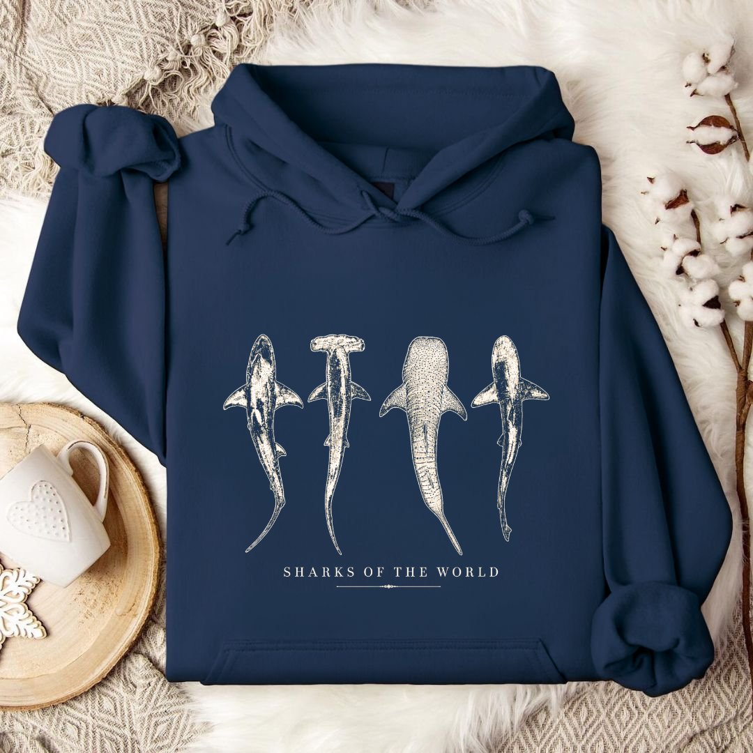 Sharks Of The World Hoodie