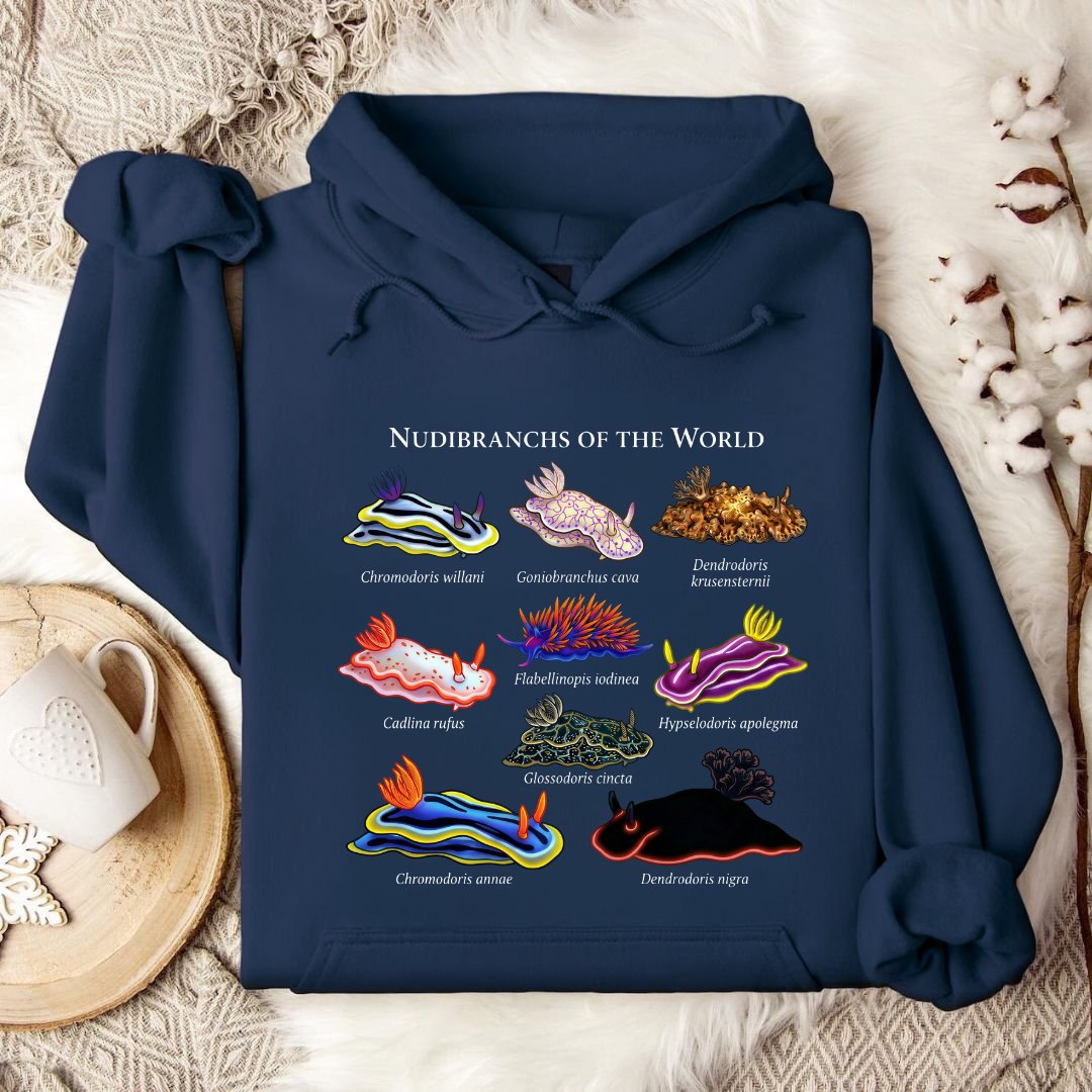 Nudibranchs Of The World Hoodie