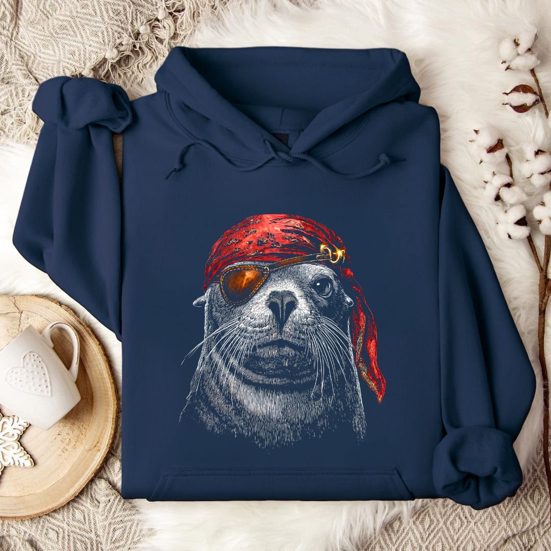 Sea Lion Pirate Hoodie
