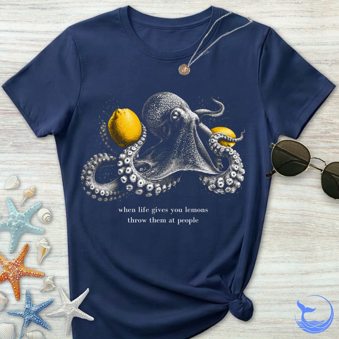 Lemons, Octopus Women's T-Shirt