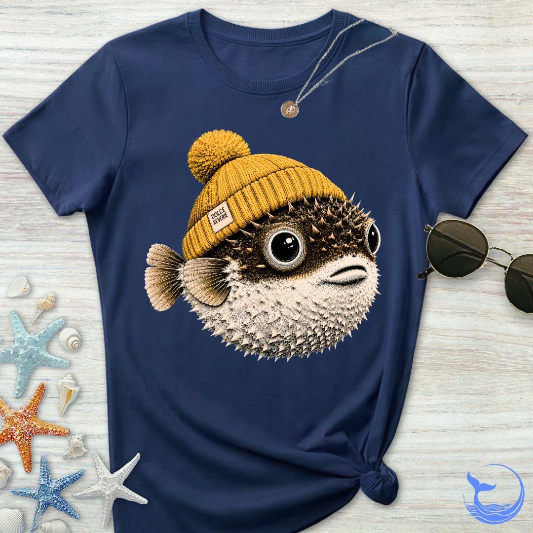 Winter Pufferfish Women's T-Shirt