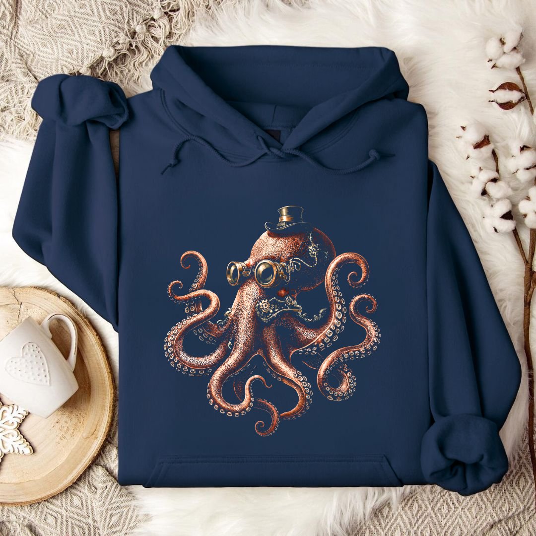 Steampunk Octopus Hoodie