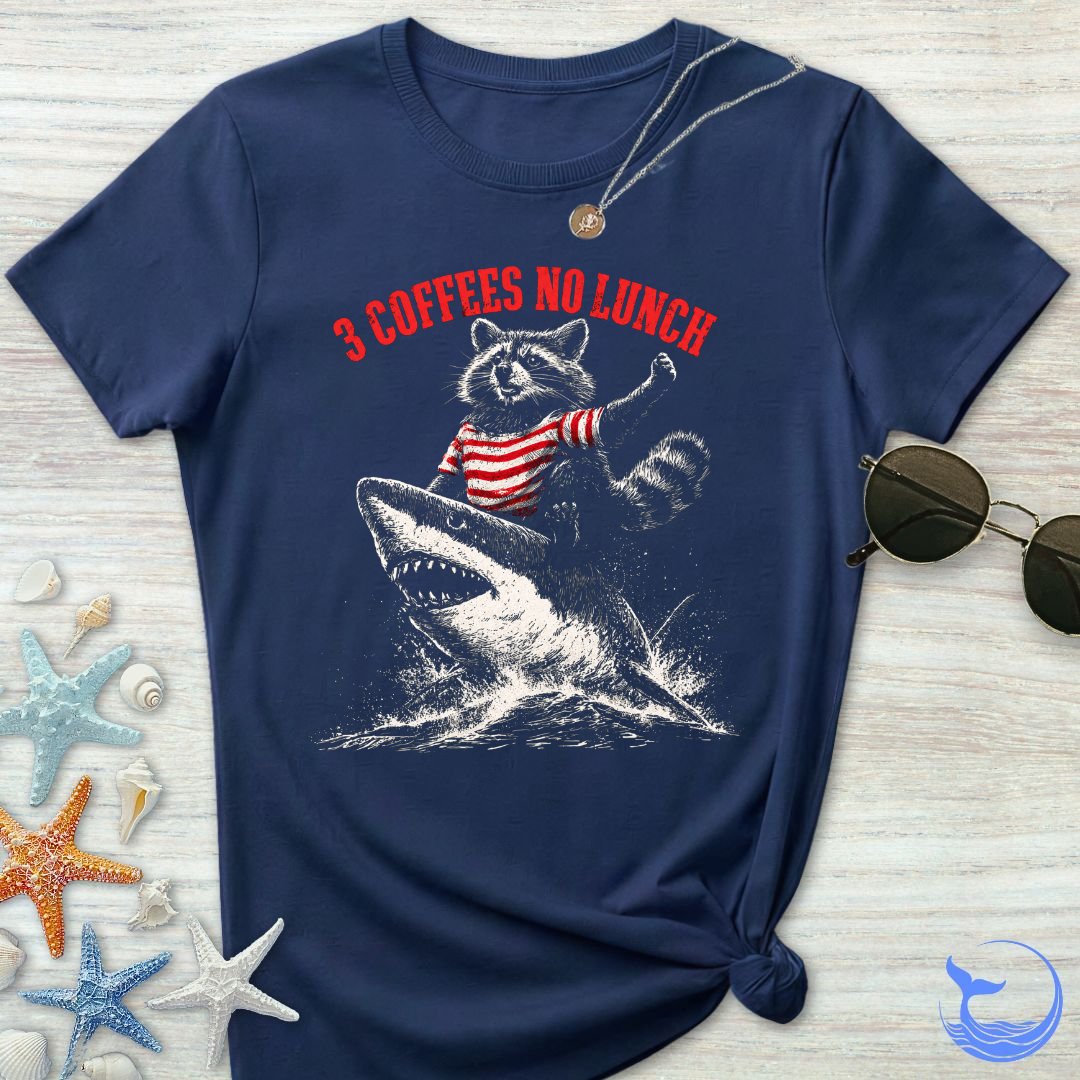 3 Coffees No Luch Women's T-Shirt
