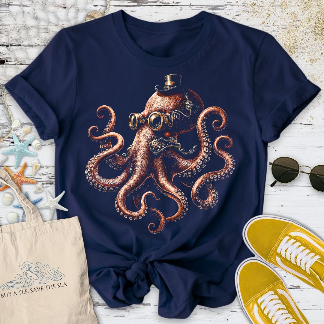 Steampunk octopus T-Shirt