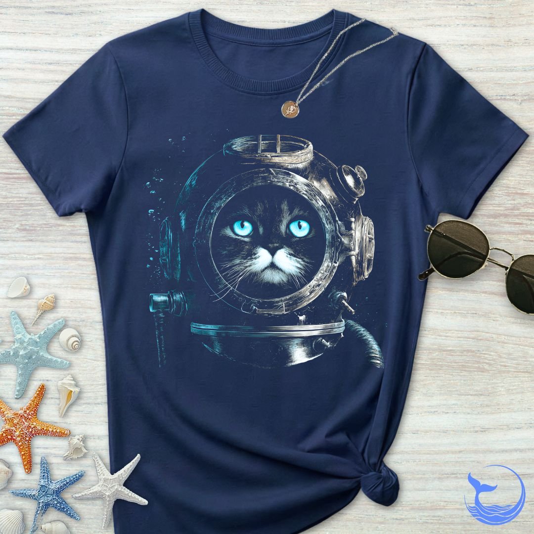 Deep Diver Cat Women's T-Shirt