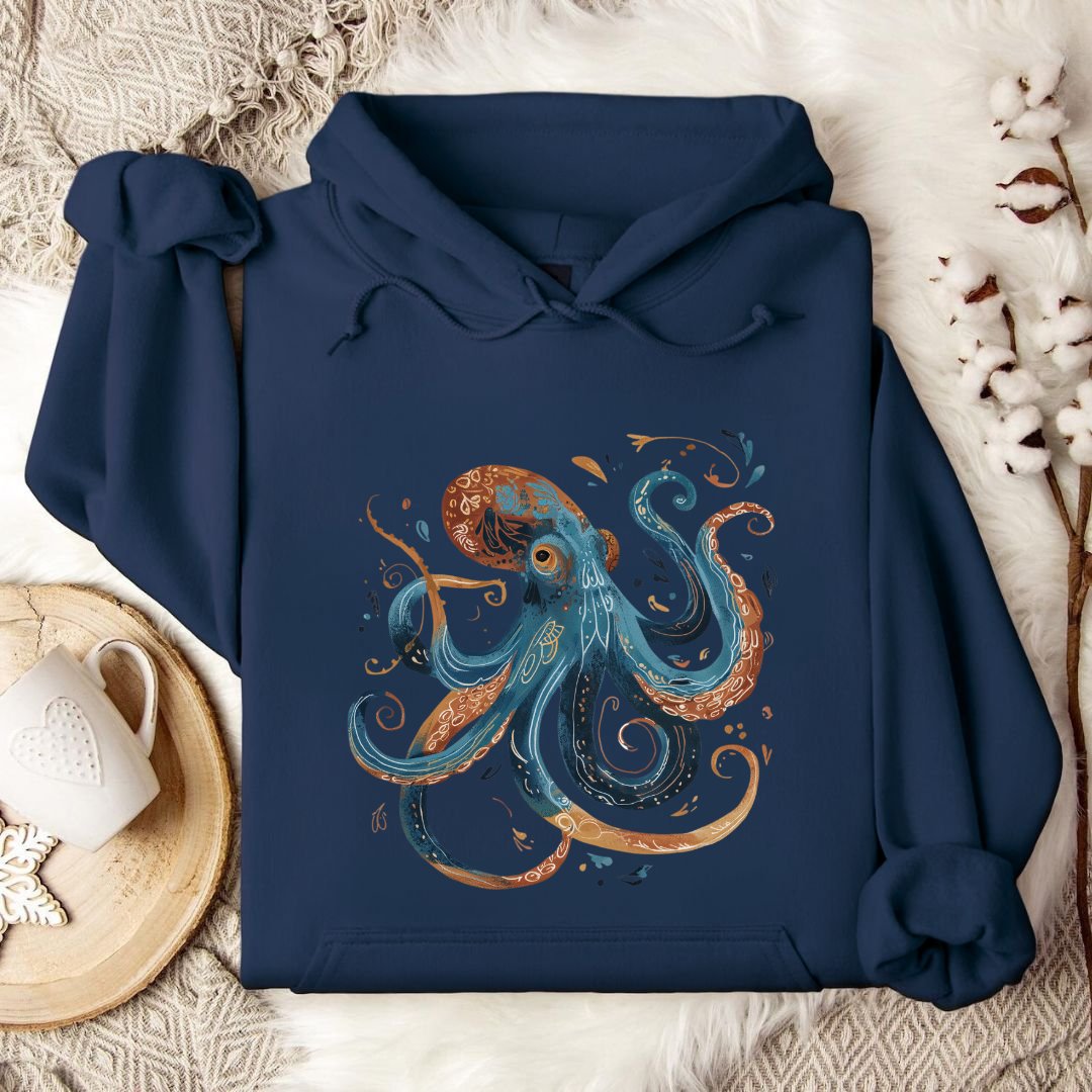 Boho Octopus Hoodie