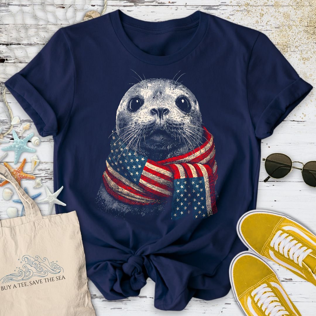Winter Seal USA T-Shirt