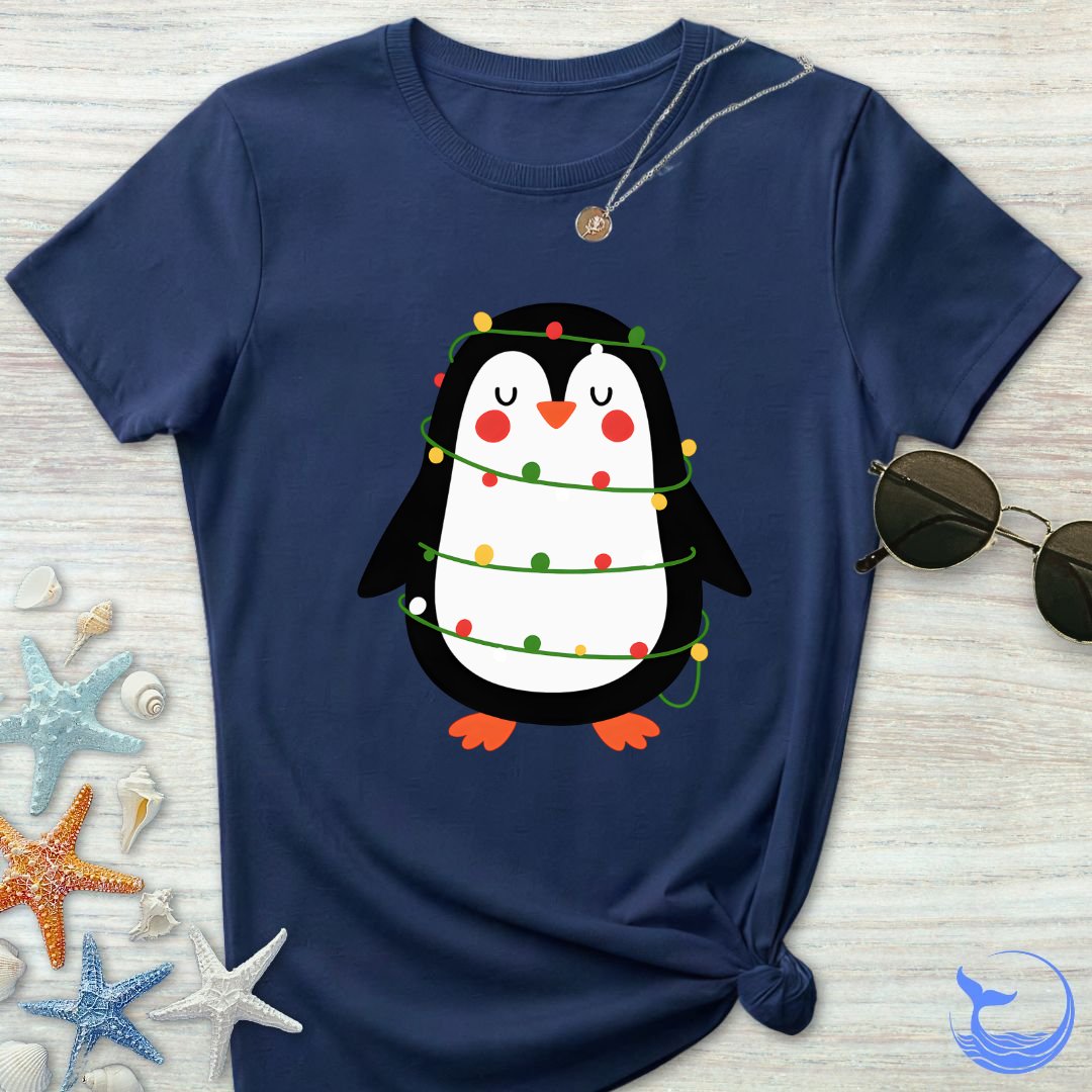 Christmas Penguin Women's T-Shirt