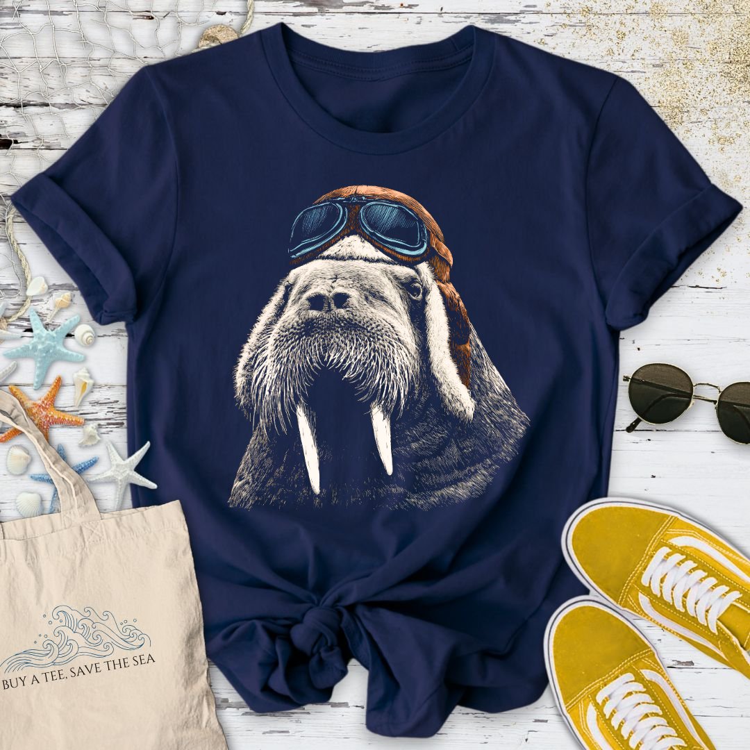 Aviator Walrus T-Shirt