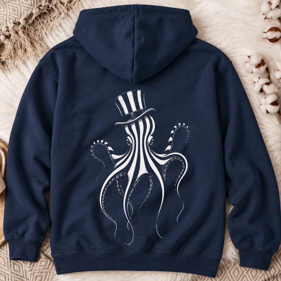Beetlejuice Octopus Back Print Hoodie