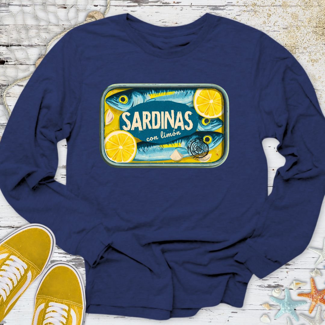 Sardinas Con Limon Long Sleeve Tee