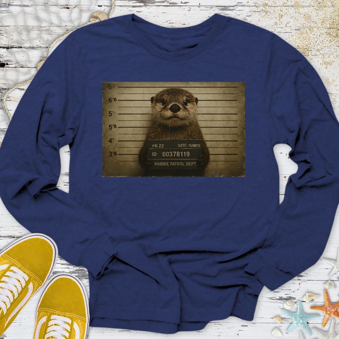 Otter Mugshot Long Sleeve Tee