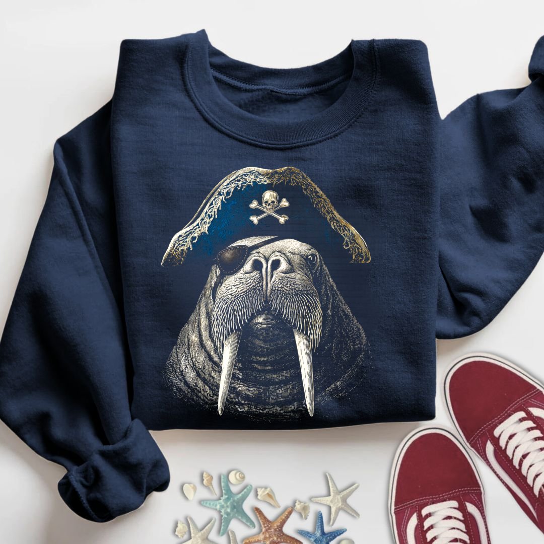 Pirate Walrus Sweatshirt