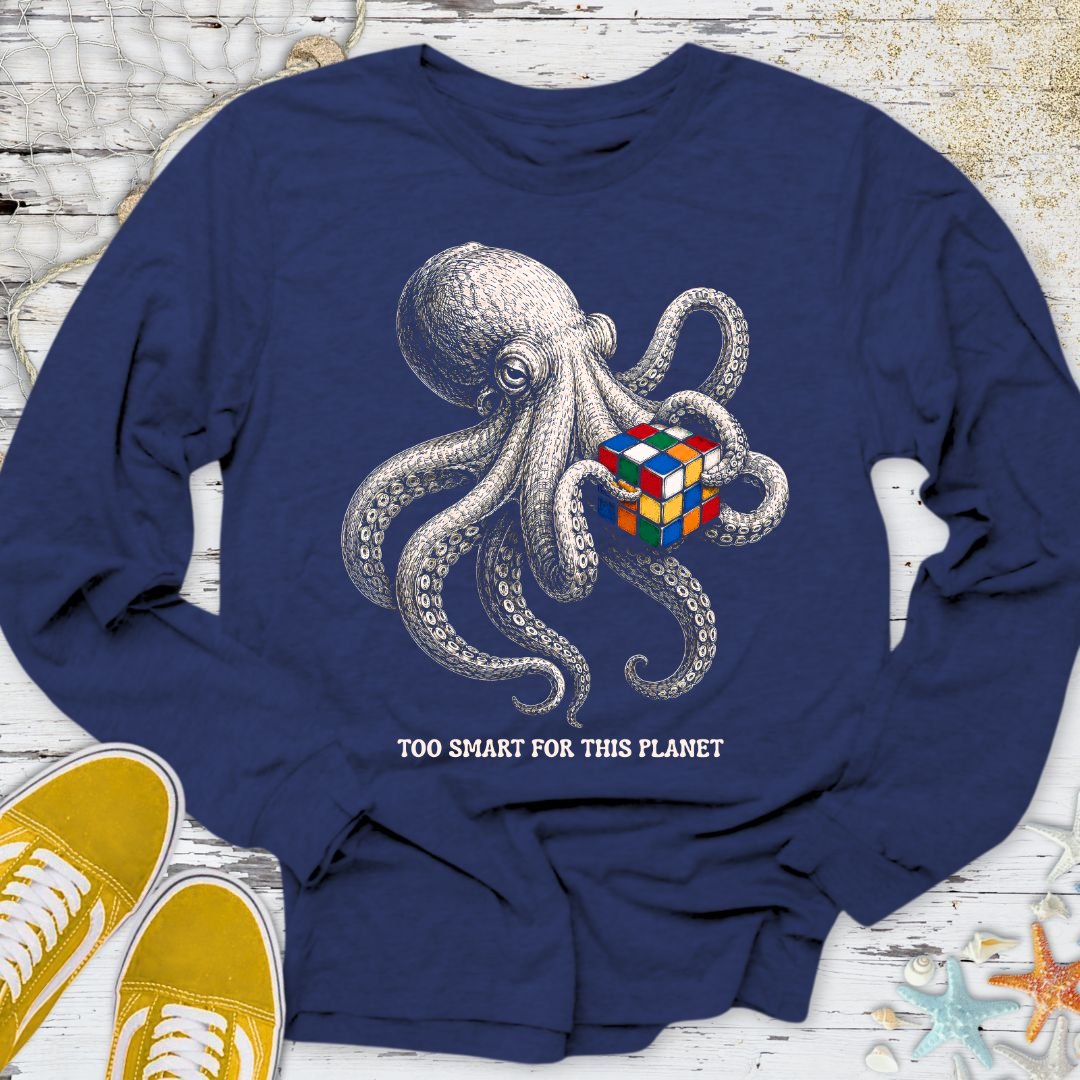 Smart Octopus Long Sleeve Tee