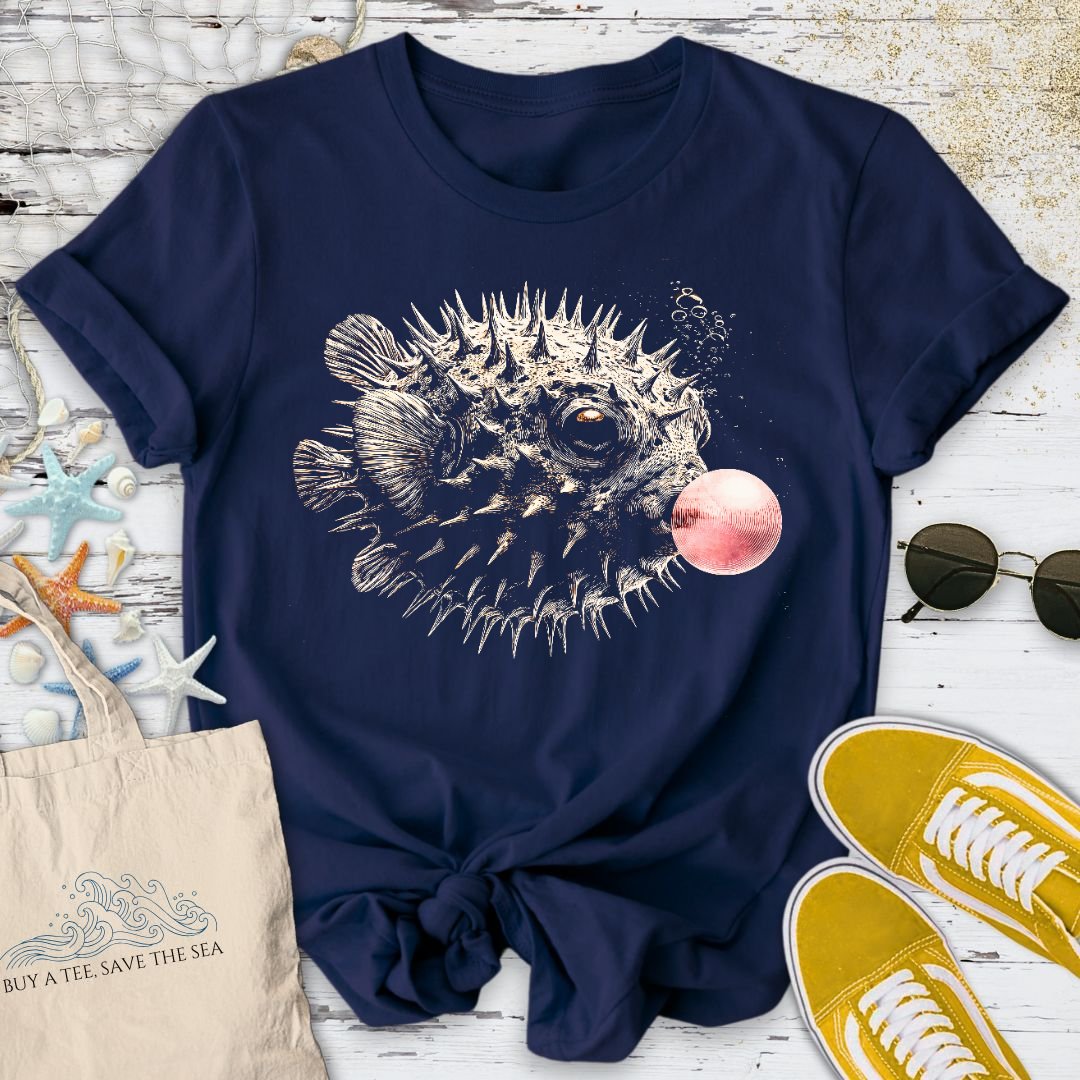 Bubblegum Pufferfish T-Shirt